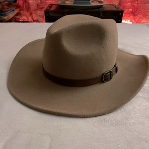Cowboy style hat